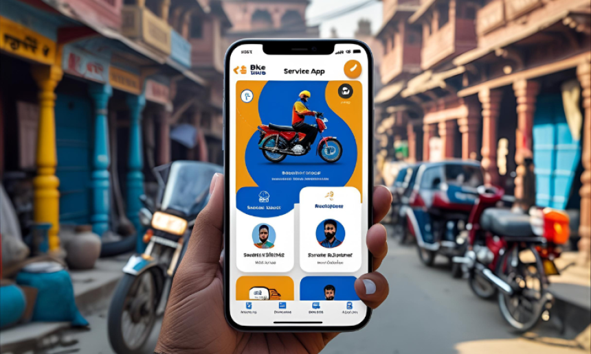 bike servicing app Punjab