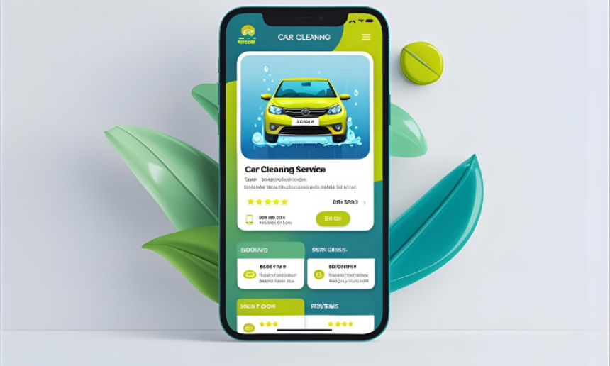 car cleaning service app Haryana