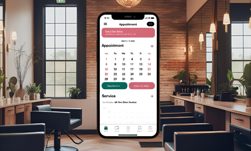 hair salon appointment booking app for home use in NCR