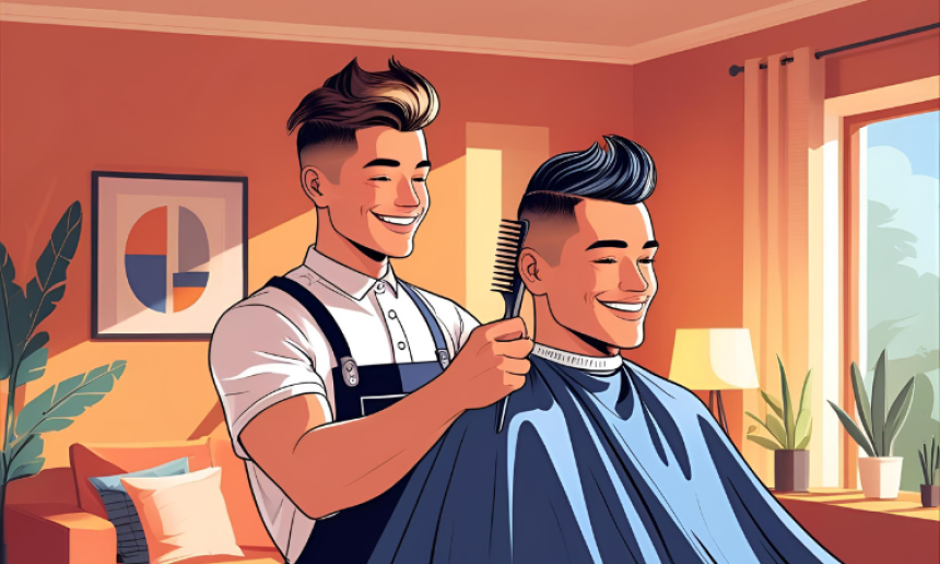 instant home haircut app with expert barbers in NCR