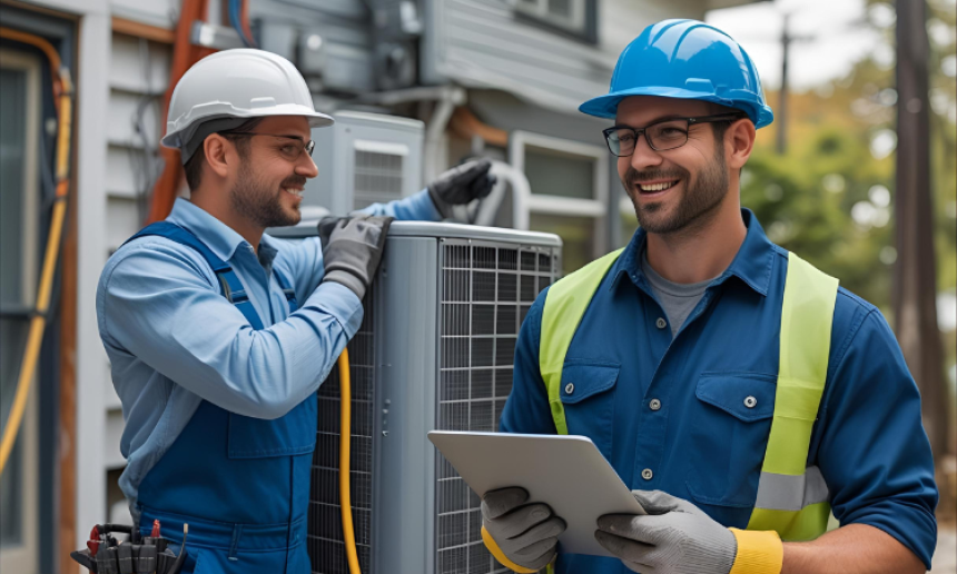 on demand app for expert AC repair, electrician, and plumber