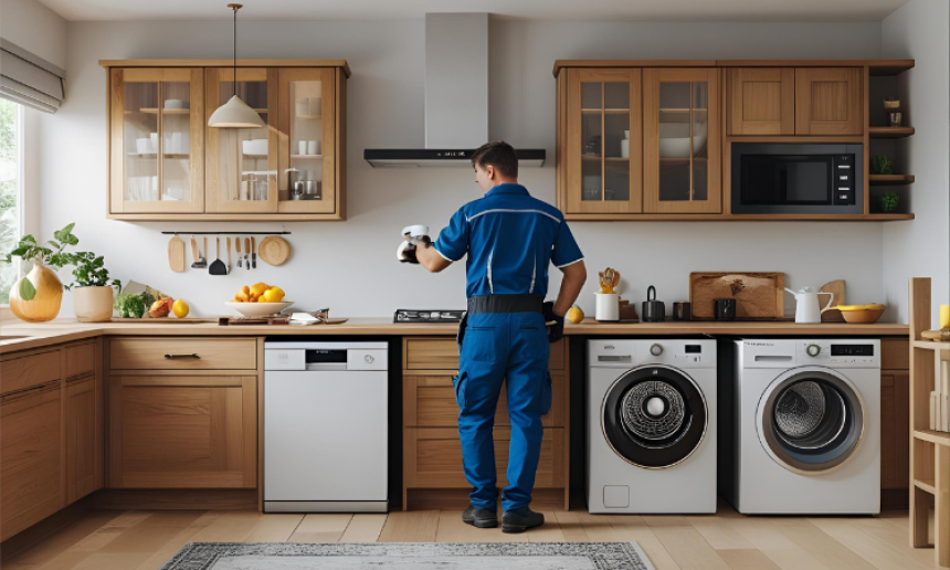 fast and secure online service booking for home appliance repairs