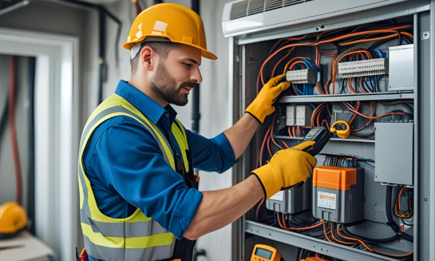 online service booking site for plumbing, electrical, and AC issues