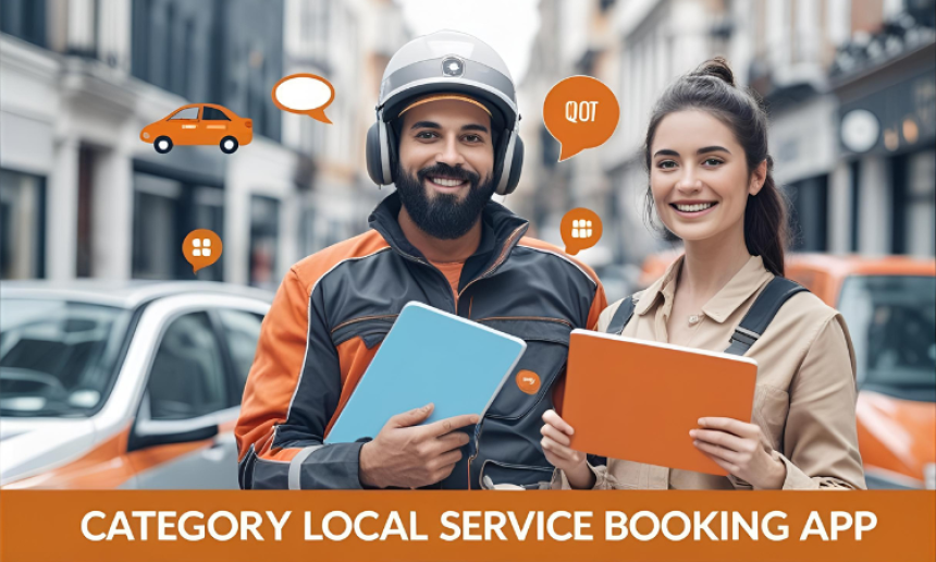 multi-category local service booking app with instant quotes